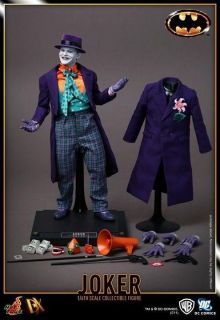 JOKER/JACK NICHOLSON Sideshow/Hot Toys Batman 12 Movie Figure ~DC