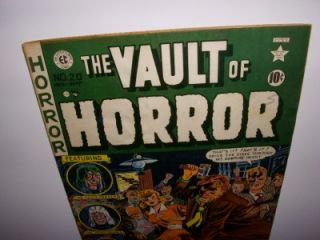  Horror 20 VG 4 0 E C 1951 Precode Horror Craig Kamen Feldstein