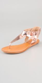 Belle by Sigerson Morrison Randy T Strap Flat Sandals