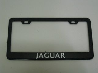 Jaguar XJ6 XK XJ XF s x Type Black Metal License Plate Frame