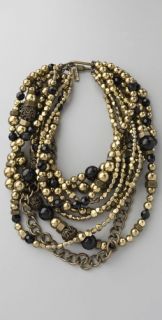 Robert Rodriguez Industrial Brass Necklace