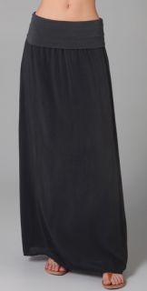 Splendid Jersey & Voile Maxi Skirt / Dress