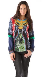 Clover Canyon Chinoiserie Necklace Blouse