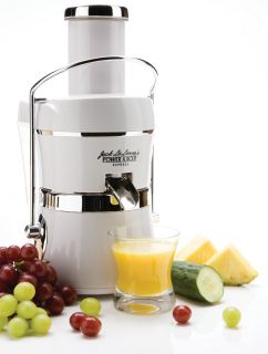 One NEW Jack LaLannes Power Juicer Express with juicing recipes but