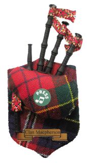 Great Gift Scotland Tartan Musical Clan Magnet Bagpipes Macpherson