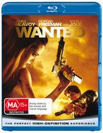 Wanted James McAvoy New Blu Ray Action