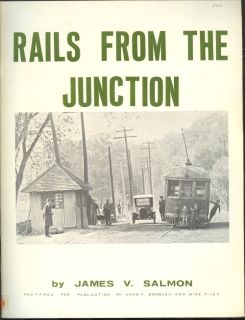  Junction Toronto Suburban Railway James V Salmon TSR Interurban