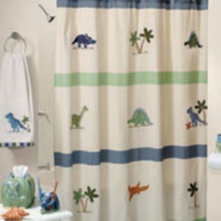 Saturday Knight Shower Curtain and Hooks