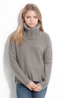 James Perse Boxy Cabled Cowl Neck Sweater 4 $265