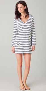 Heidi Klein Terry Hooded Cover Up Dress