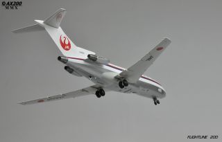 JAL B727 46 Old Color Scale Scale 1 200 JC Wings Die Cast Models