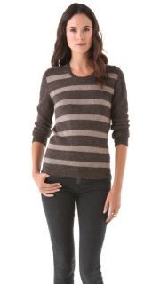 Tocca Striped Pullover Sweater