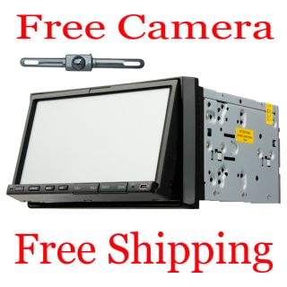  Stereo Car DVD Player Double DIN 7 inch Monitor  USB Camera