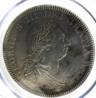 George III 1804 Bank of England Silver Dollar CGS EF 60. Coin Has 11