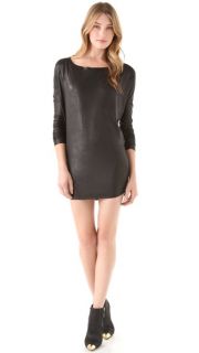 Tbags Los Angeles Faux Leather Dress