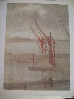 1969 James Whistler Paintings Sketch Lithographs 3 Vols