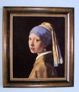  on canvas of THE GIRL WITH A PEARL EARRING by Johannes Vermeer