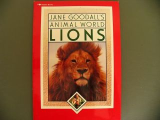 Lions Jane Goodalls Animal World Kids Nature Science