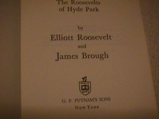 Book The Roosevelts of Hyde Park An Untold Story