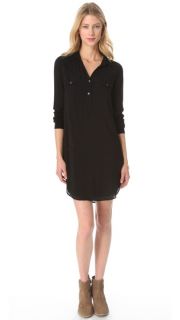 James Perse Easy Henley Shirtdress