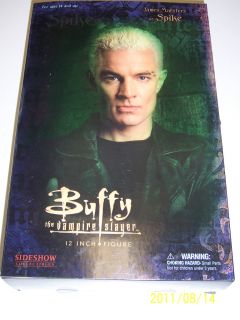 Buffy Sideshow Human Face Spike Signed James Marsters
