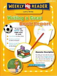 Weekly Reader Writing A Great Book Report Practice Book