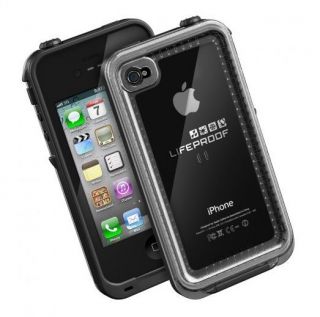 New Clear Black iPhone 4 4S Lifeproof Case Authentic Lifeproof Case