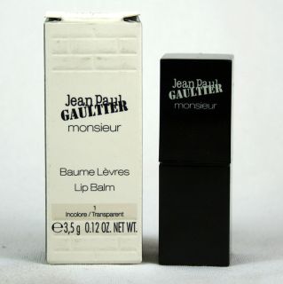 Jean Paul Gaultier Monsieur 12 oz Lip Balm for Men 1 Transparent