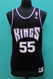 Vintage Jason Williams Kings Champion Basketball Jersey Size 40 NBA