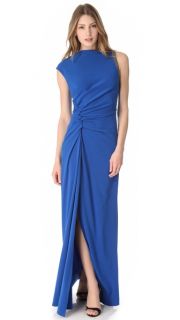 Halston Heritage Ruched Gown