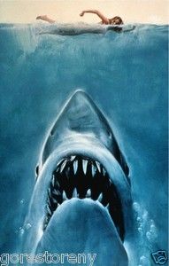 Jaws Movie Poster Speilberg Great White 