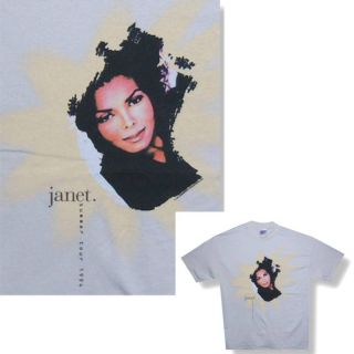 Janet Jackson 1994 Summer Tour Tan T Shirt XL New