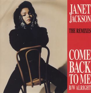 Janet Jackson Come Back to Me 3 Mixes UK Remixes 12