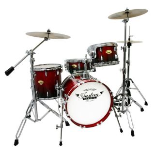 custom classic pro birch shell pack jazz drum set cherry fade