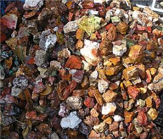 25 lbs Very Nice Southern CA Agates Jaspers ect Mixed Lot