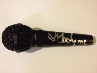 JEFF LYNNE SIGNED MICROPHONE ELECTRIC LIGHT ORCHESTRA ELO BEATLES