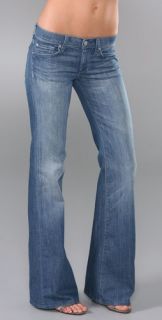 7 For All Mankind Dojo Jeans with Squiggle Stitching