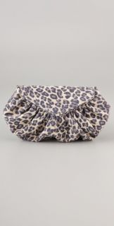 Lauren Merkin Handbags Diana Washed Leopard Clutch