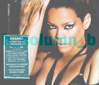 Rihanna Collectors Set 3 CD w Box RARE Jay Z Timbaland