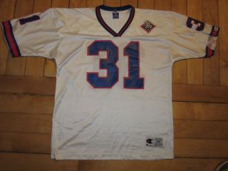 VTG NY Giants Jason Sehorn Jersey Shirt New York NYC Taylor 1999 90s
