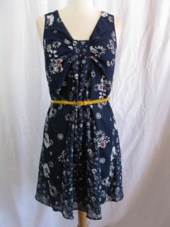 New Jason Wu for Target Sleeveless Chiffon Dress in Navy Floral