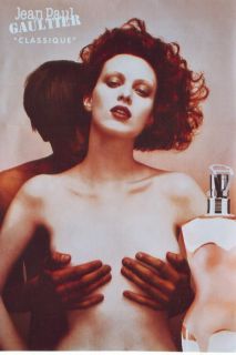 Original Vintage Poster Jean Paul Gaultier Perfume