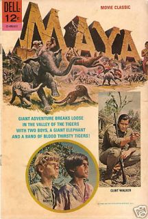 Movie Classic Comic Maya 1966 Dell Jay North C Walker
