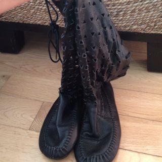 Jeffery Campbell Mocassin Boots Size 8
