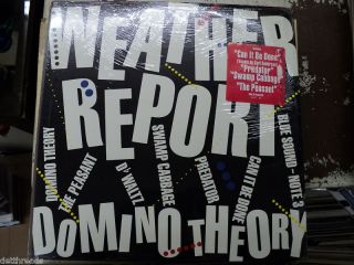 Weather Report Domino Theory Jazz Fusion LP