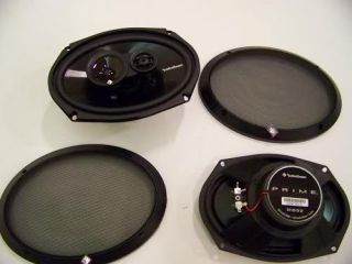  Fosgate R1693 3 Way 6 x 9  Prime Full Range Car Speakers Piar