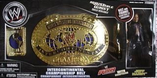JAKKS Jeff Hardy Figure with Intercontinental Championship Belt Box