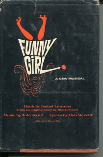 Jean Stapleton Funny Girl RARE Play Signed Autograph 1964 1st HB