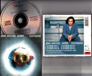 JEAN MICHEL JARRE  Oxygene CD (W.GERMANY PDO 80s Polydor/Dreyfus RARE