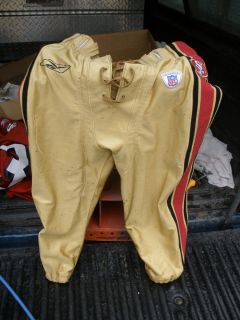 San Francisco 49ers Game Used Pants 2003 Season 36 03